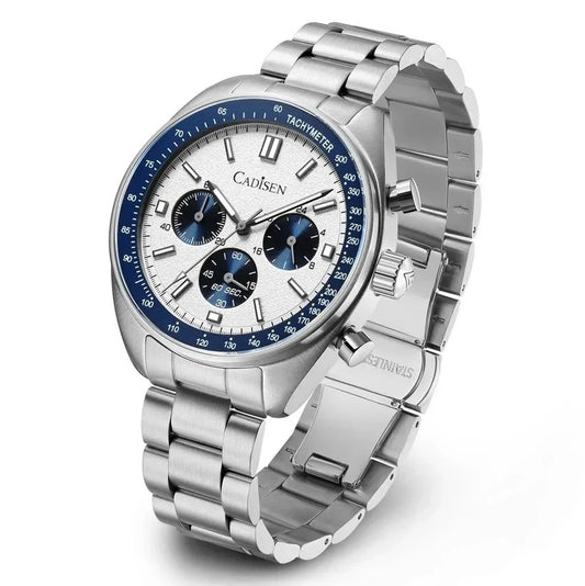 Cadisen C7063M - Quartz Stainless Steel Chronograph