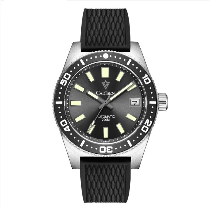 Cadisen C8207M - 62MAS Style Automatic Stainless Steel Dive Watch