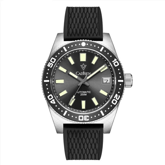 Cadisen C8207M - 62MAS Style Automatic Stainless Steel Dive Watch