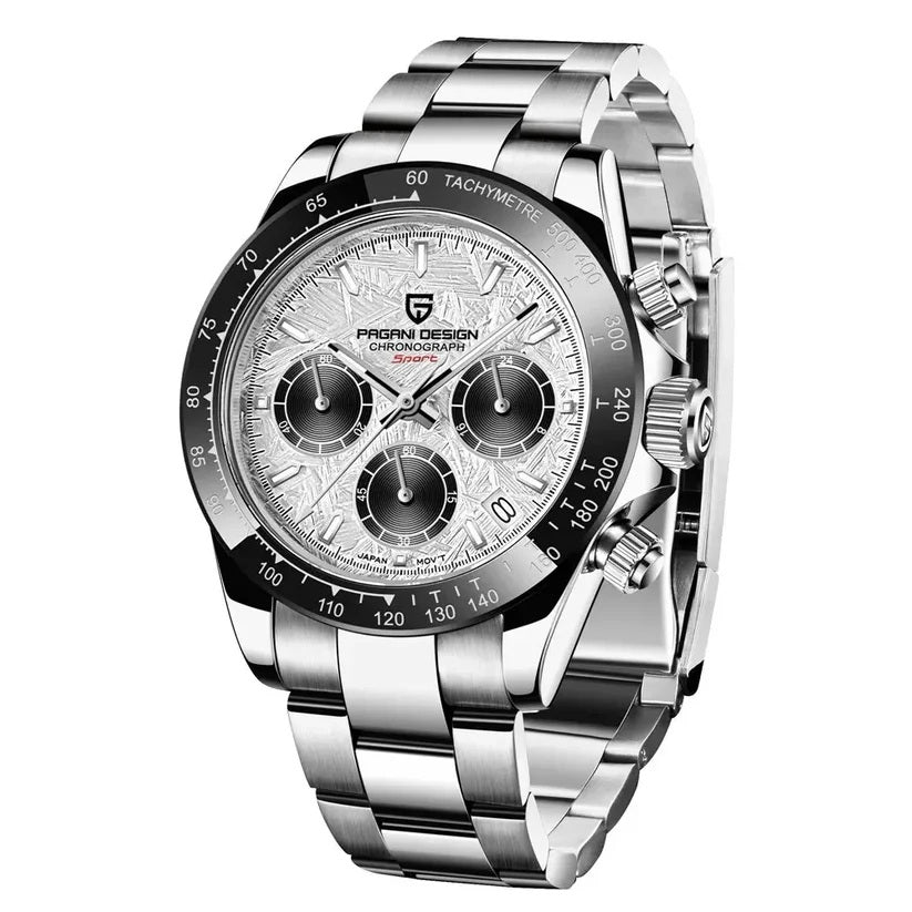 Pagani Design PD-1644 - Quartz Stainless Steel Sports Classic-style Chronograph