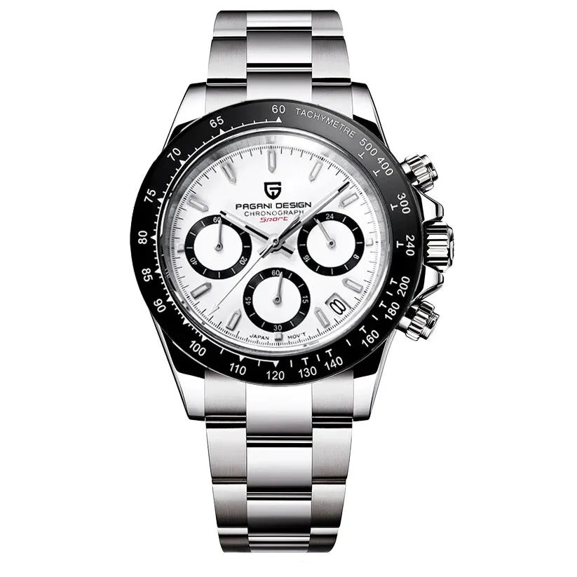 Pagani Design PD-1644 - Quartz Stainless Steel Sports Classic-style Chronograph